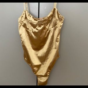 Princess Polly Gold Bodysuit